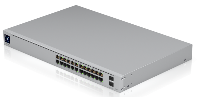 Коммутатор Ubiquiti UniFi Pro 24 PoE USW-Pro-24-POE