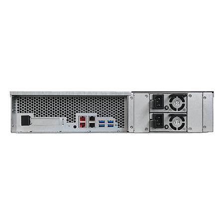 Сетевое хранилище ASUSTOR AS6512RD 12Bay/Intel Atom C3538, 2.1GHz/8GB DDR4/noHDD,LFF(HDD,SSD),/2x1GbE(LAN)/4xUSB3.2