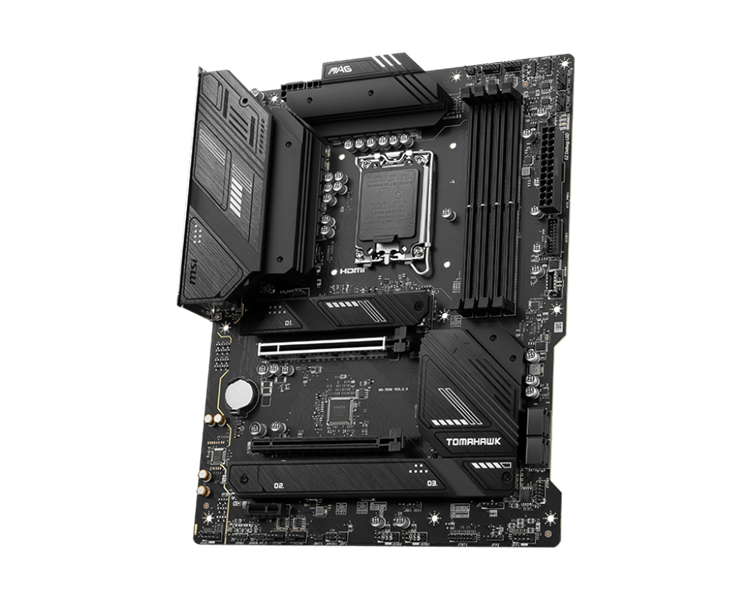 Материнская плата MSI B760 TOMAHAWK WIFI DDR5 Soc-1700, B760, 4xDDR5, ATX, 2.5Gg+VGA+HDMI+DP RTL