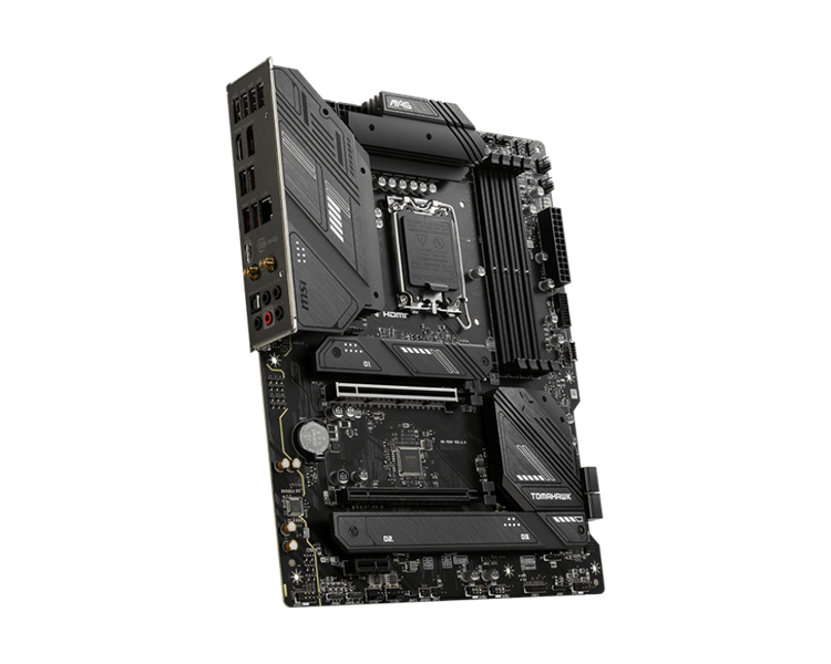 Материнская плата MSI B760 TOMAHAWK WIFI DDR5 Soc-1700, B760, 4xDDR5, ATX, 2.5Gg+VGA+HDMI+DP RTL