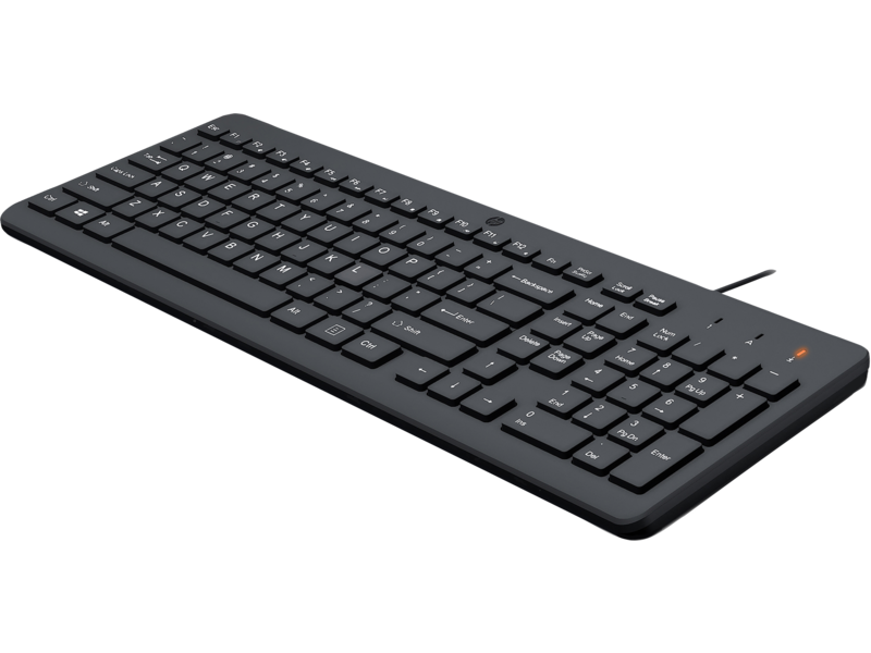 Keyboard HP 150 Wired (black) ENG/RUS HP Inc. арт. 664R5AA#ACB