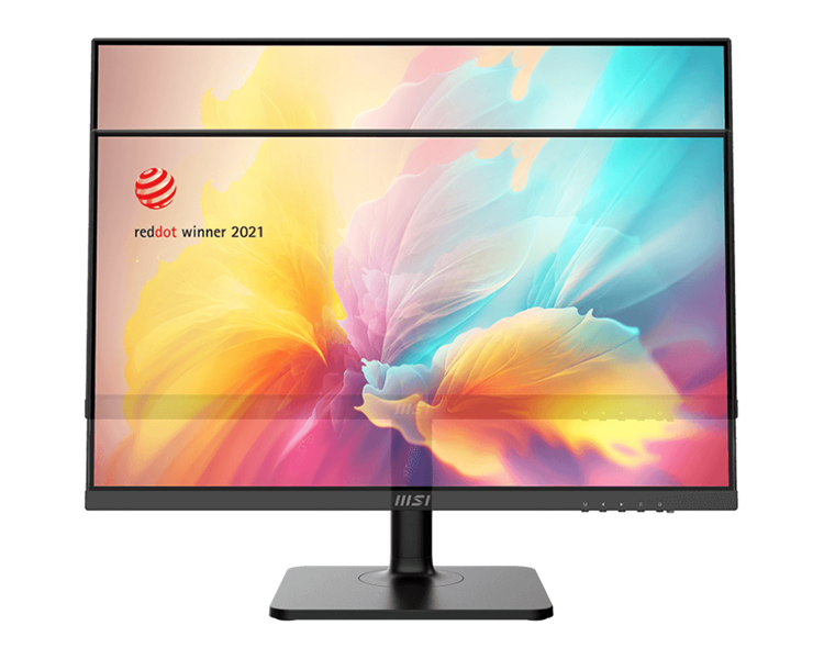MSI Modern MD2412P 23.8" 16:9 FHD(1920x1080) IPS Flat,1ms(MPRT),1000:1,100M:1,300nit,178/178,HDMI 1.4,USB-C,Speaker,Tilt,Swivel,Height,Pivot,VESA,100Hz,Black,1y war-ty арт. 9S6-3PA59H-095