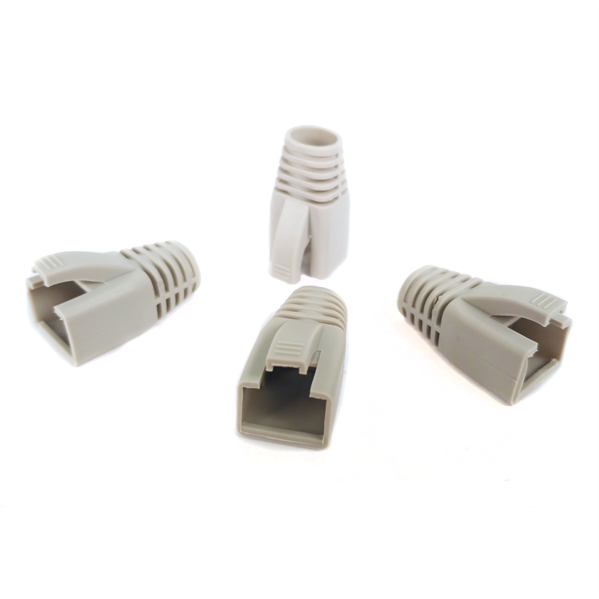 Cabeus CAP-8-GY Изолирующий колпачок для разъемов RJ-45, серый, d-8 мм
