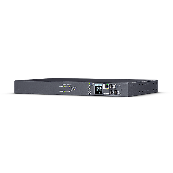 CyberPower ATS CyberPower (PDU20SWHVIEC10ATNET) 1U type, 16Amp,SNMP, plug IEC 320 C20, (8) IEC 320 C13 (2) IEC 320 C19 арт. PDU44005