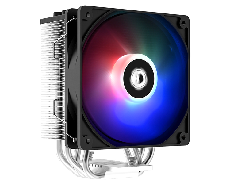 ID-COOLING SE-214-XT LGA1700/1200/115X/AM4 (16шт/кор, TDP 180W, PWM, 4 тепл.трубки прямого контакта, FAN 120mm, Dynamic Multi-Color LED) RET