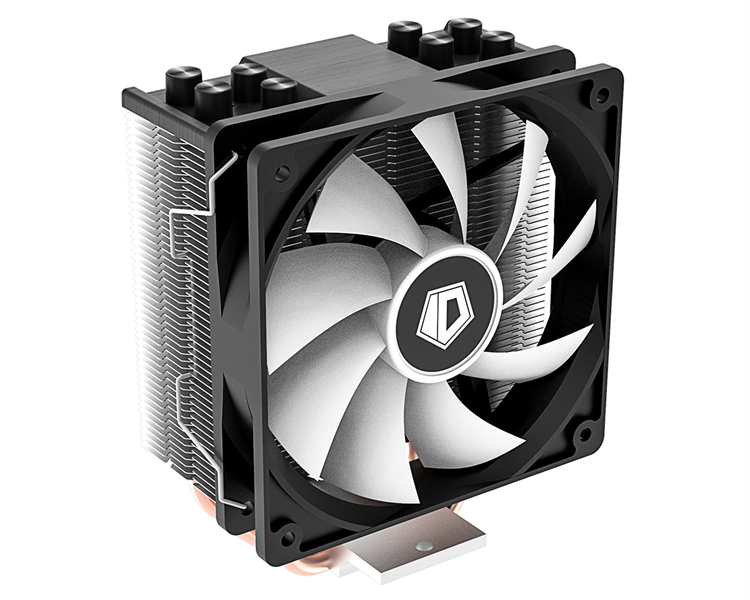 ID-COOLING SE-214-XT LGA1700/1200/115X/AM4 (16шт/кор, TDP 180W, PWM, 4 тепл.трубки прямого контакта, FAN 120mm, Dynamic Multi-Color LED) RET