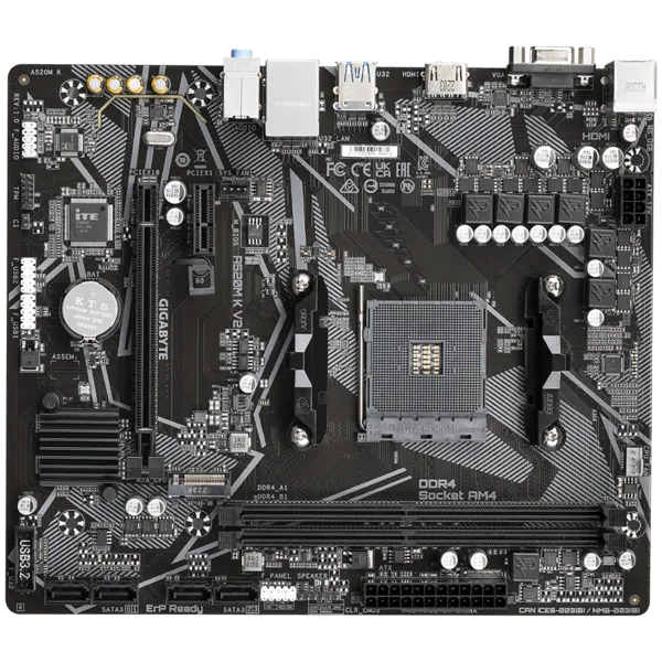 Материнская плата GIGABYTE A520M DS3H V2