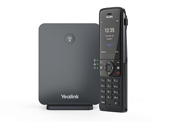 телефон YEALINK W78P (база W70B+трубка W78H) до 10 SIP-аккаунтов, до 10 трубок на базу, до 20 одновременных вызовов, шт