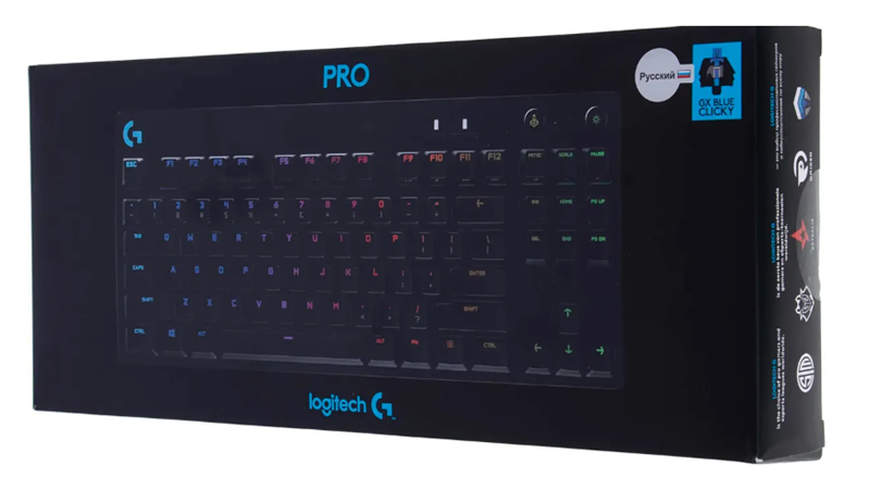 Logitech Gaming Keyboard G PRO TKL Corded Mechanical арт. 920-009393