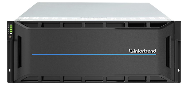 Модуль расширения Infortrend JBOD 4U/60bay (GS\DS) dual redundant controller expansion enclosure 6x12Gb SAS,2x(PSU+FAN),2x12Gto12G SAS,60x3.5" drive tray(2,5" not incl) and 1xRMk(JB 3060RL)
