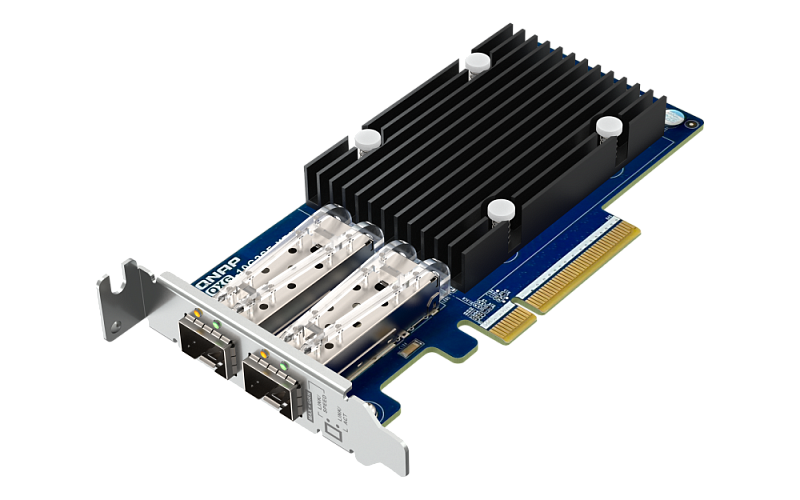 QNAP Expansion Card QXG-10G2SF-X710 PCIe Gen3 x8 2x10GbE(SFP+)
