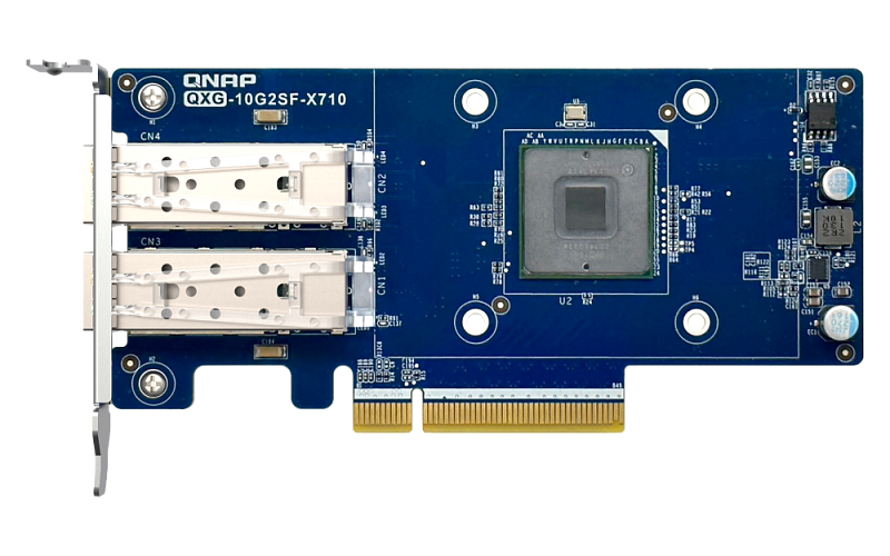 QNAP Expansion Card QXG-10G2SF-X710 PCIe Gen3 x8 2x10GbE(SFP+)