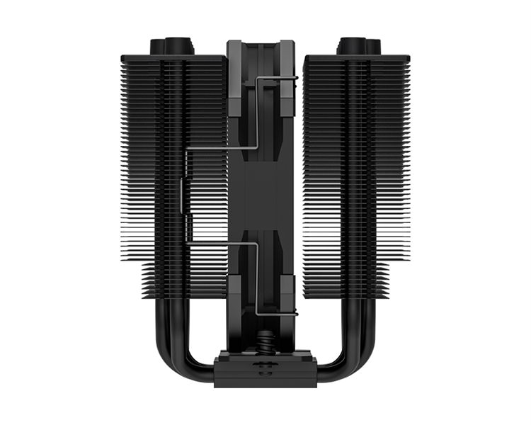 ID-COOLING SE-207-XT SLIM LGA20XX/1700/1200/115X/AM4 (12шт/кор, TDP 220W, PWM, черный, 7 тепл.трубок + медная база, 1 x FAN 120mm, черный) RET