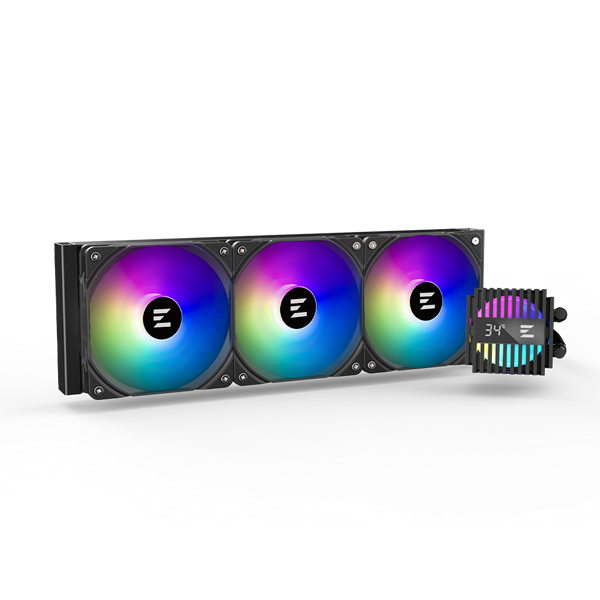 Zalman CPU Liquid Cooler 360mm, ARGB, black арт. ALPHA2 A36 Black
