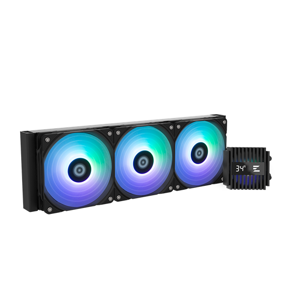 Zalman CPU Liquid Cooler 360mm, ARGB, black арт. ALPHA2 A36 Black