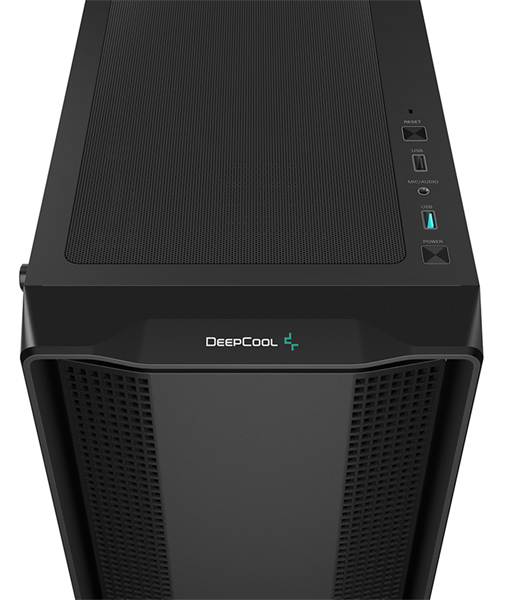 корпус Deepcool CC560 V2 без БП, боковое окно (закаленное стекло), 3x120мм LED вентилятор спереди и 1x120мм LED вентилятор сзади, черный, ATX (R-CC560-BKGAA4-G-2)