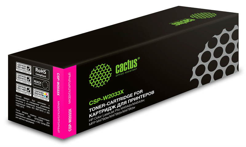 Cactus CSP-W2033X 415X пурпурный (6000стр.) для HP LJ M454/MFP M479