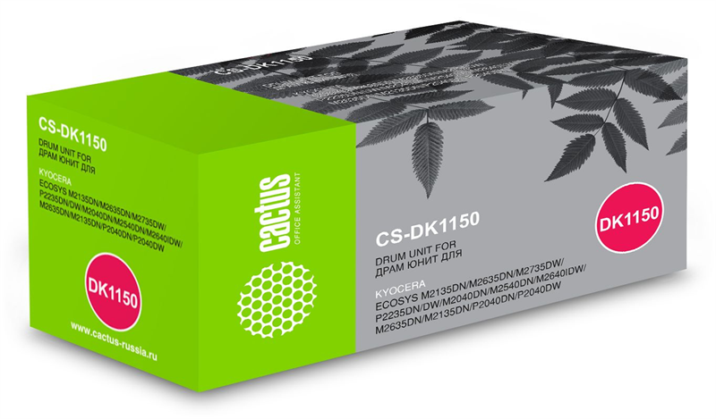 Cactus CS-DK1150 DK-1150 черный ч/б:100000стр. для Mita M2040dn/ M2135dn/M2540dn Kyocera