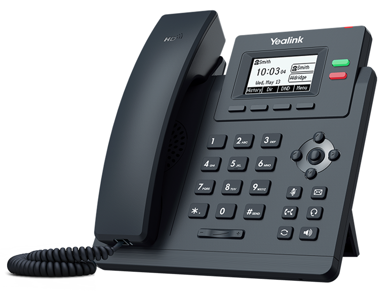 Телефон SIP Yealink SIP-T31W 2 аккаунта, Wi-Fi, PoE