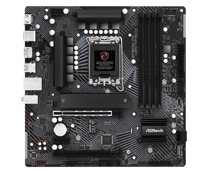 Материнская плата ASRock B760M PG Lightning/D4