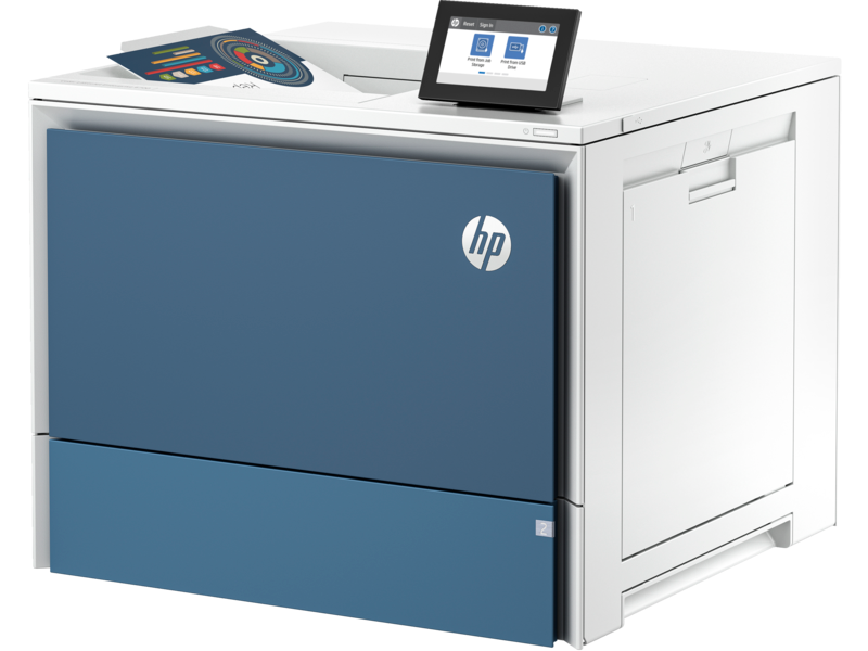HP Color LaserJet Enterprise 6700dn (A4, 1200dpi, 52/52 ppm, 2 Gb, 16 Гб eMMC, 2 trays 100+550, Duplex, USB 3.0/GigEth, cart.7KB&6KCMYp.inbox) HP Inc. арт. 6QN33A#B19