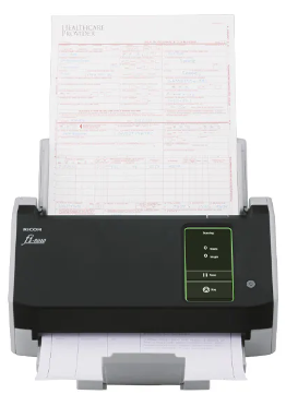 Ricoh scanner fi-8040 (Сканер уровня рабочей группы, 40 стр/мин, 80 изобр/мин, А4, двустороннее устройство АПД, USB 3.2, RJ-45, 4,3-дюймовый дисплей с сенсорным управлением) аналог Fujitsu fi-8040