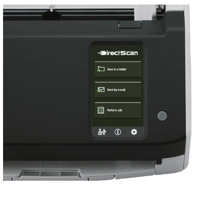 Ricoh scanner fi-8040 (Сканер уровня рабочей группы, 40 стр/мин, 80 изобр/мин, А4, двустороннее устройство АПД, USB 3.2, RJ-45, 4,3-дюймовый дисплей с сенсорным управлением) аналог Fujitsu fi-8040