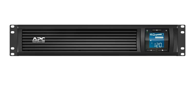 APC Smart-UPS C 1000VA/600W, 2U RackMount, 230V, Line-Interactive, LCD, Out: 4xC13, 1 year warranty (замена SMC1000I-2U) APC by Schneider Electric арт. SMC1000I-2UC