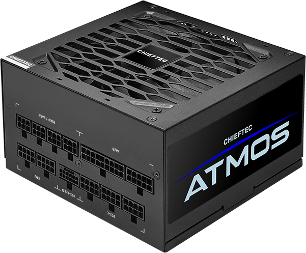 Chieftec Atmos CPX-750FC (ATX 3.0, 750W, 80 PLUS GOLD, Active PFC, 135mm fan, Full Cable Management, Gen5 PCIe) Retail