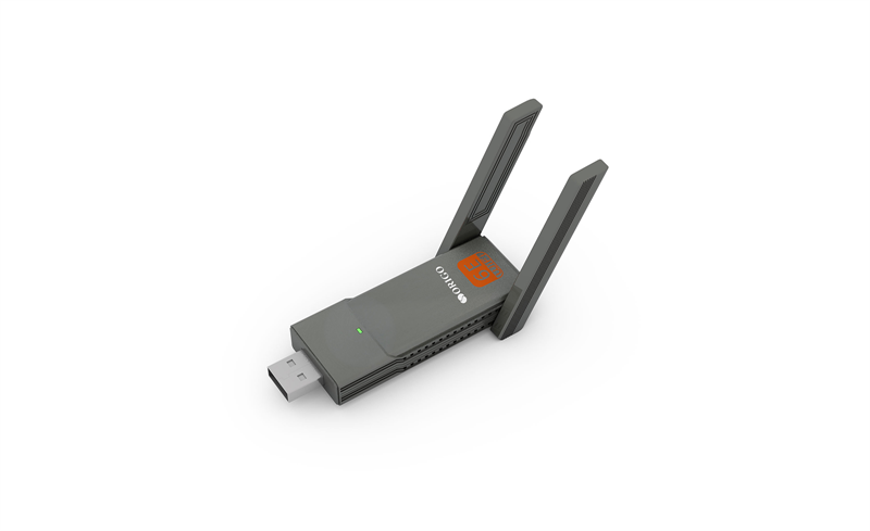 ORIGO Wi-Fi 6/6E USB 3.0 адаптер AX1800, 2,4/5ГГц, 2 внешние антенны 2,5 дБи арт. OW1800M/A1A