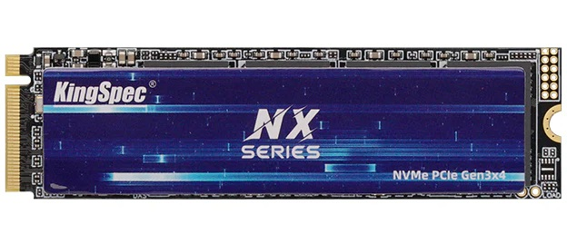KingSpec SSD 2TB M.2 2280 PCIe 3.0 x4 NVMe R3400/W3100MB/s 3D TLC MTBF 1M 380000/320000 IOPS 2000TBW арт. NX-2TB 2280