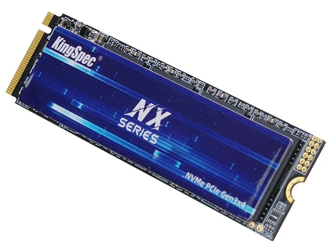 KingSpec SSD 2TB M.2 2280 PCIe 3.0 x4 NVMe R3400/W3100MB/s 3D TLC MTBF 1M 380000/320000 IOPS 2000TBW арт. NX-2TB 2280