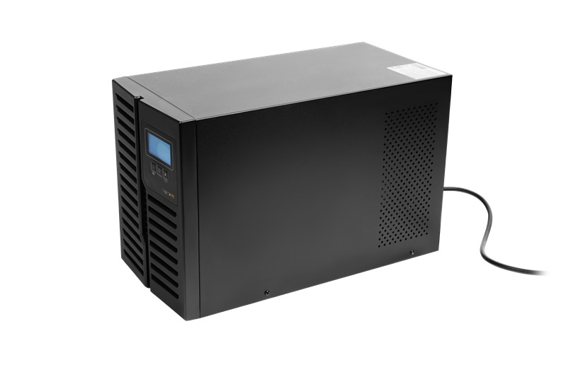 SMARTWATT ИБП онлайн, чистый синус, мощность 2000/1800 ВА/Вт, напольный, LCD дисплей, порт USB, RS232, EPO, SNMP слот, Shuko socket CEE7/4 - 2 шт., встроенные АКБ 4*9 Ач (3703020440002) DELTA Battery арт. UPS XPERT EURO 2kVA