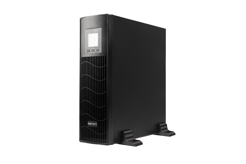 SMARTWATT ИБП линейно-интерактивный SIN, 3000/2400 ВА/Вт, стоечный/напольный, LCD дисплей, IEC C13 - 6 шт., Schuko CEE7/4 - 1 шт. (3703020030004)