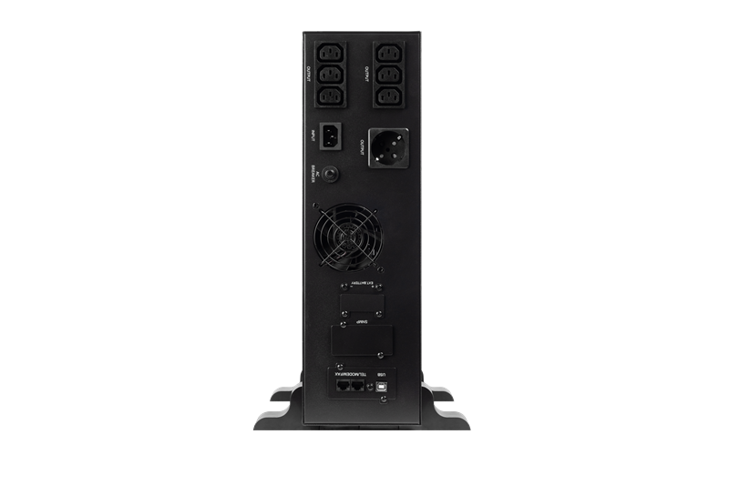 SMARTWATT ИБП линейно-интерактивный SIN, 3000/2400 ВА/Вт, стоечный/напольный, LCD дисплей, IEC C13 - 6 шт., Schuko CEE7/4 - 1 шт. (3703020030004) арт. UPS DATA 3kVA