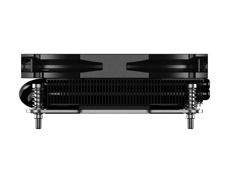 ID-COOLING IS-30i BLACK LGA1700/1200/115X низкопрофильный высота 30mm (36шт/кор, TDP 100W, PWM, 4 тепл.трубки прямого контакта, FAN 92mm) BOX