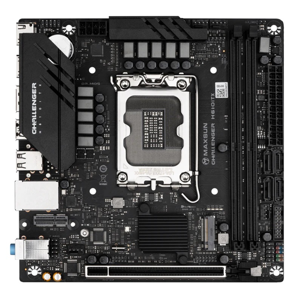 Материнская плата MAXSUN MS-Challenger H610 ITX 2LAN V3