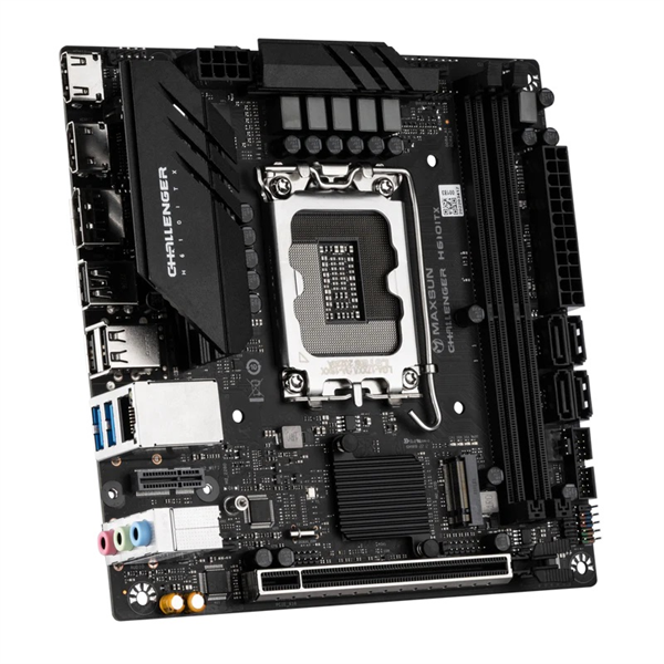 Материнская плата MAXSUN MS-Challenger H610 ITX 2LAN V3