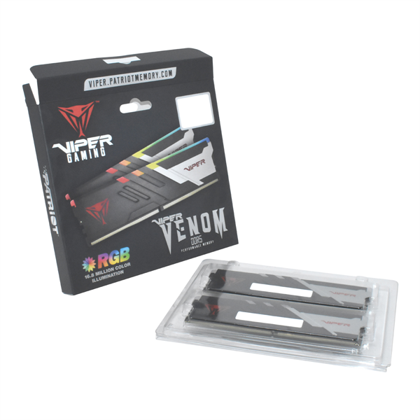Оперативная память Patriot Viper VENOM DDR5 DIMM 32GB 5600MHz KIT 2*16GB CL36 36-36-36-68 1.25V RGB
