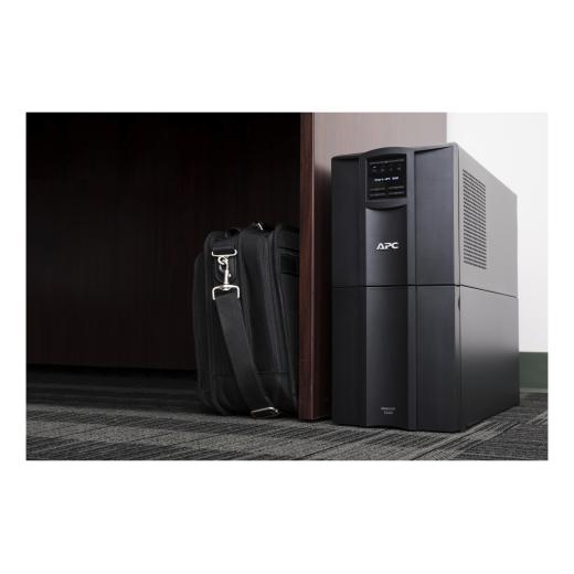 APC Smart-UPS 3000VA/2700W, Line-Interactive, LCD, Out: 220-240V 8xC13 (4-Switched) 1xC19, SmartSlot, EPO, Black, 1 year warranty (замена SMT3000I) APC by Schneider Electric арт. SMT3000IC