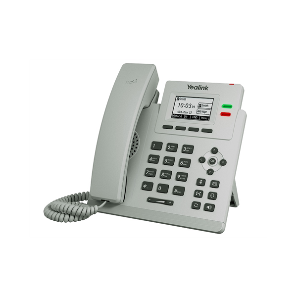 YEALINK SIP-T31P, цвет светло-серый, 2 аккаунта, PoE, шт арт. SIP-T31P Light Gray