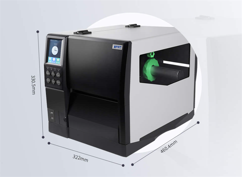 iDPRT iX6P, 6", TT, WIDE, 300DPI, 10IPS (254 mm/sec), 512/256MB, RTC, 3.5-inch touch LCD, USB+USB HOST+RS232, ZPL-II, DPL арт. 100700567