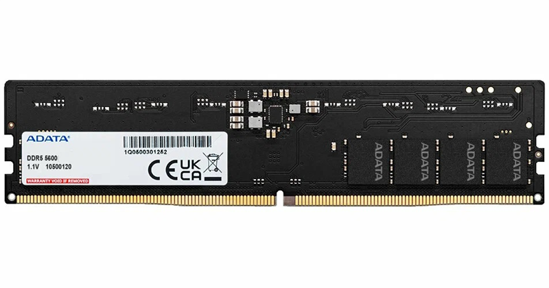 ADATA DDR5 DIMM 32GB 5600MHz 1*32GB 46-45-45 SINGLE TRAY арт. AD5U560032G-S
