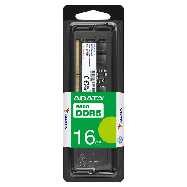 Оперативная память ADATA DDR5 DIMM 16GB 5600MHz 1*16GB 46-45-45 SINGLE TRAY