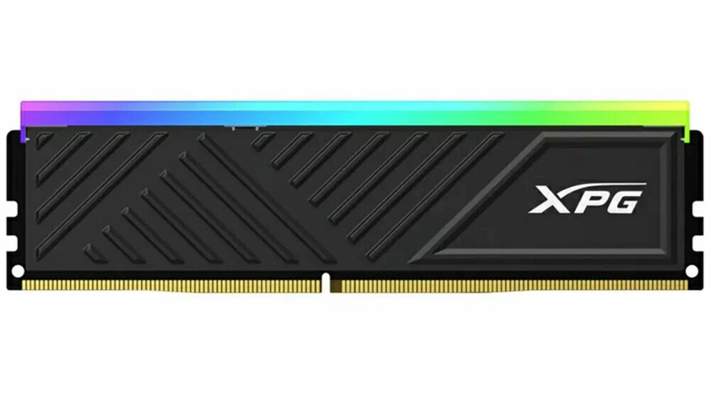 ADATA GAMMIX D35 DDR4 DIMM 8GB 3600MHz 1*8GB 18-22-22 1.35V BLACK SINGLE TRAY арт. AX4U36008G18I-SBKD35