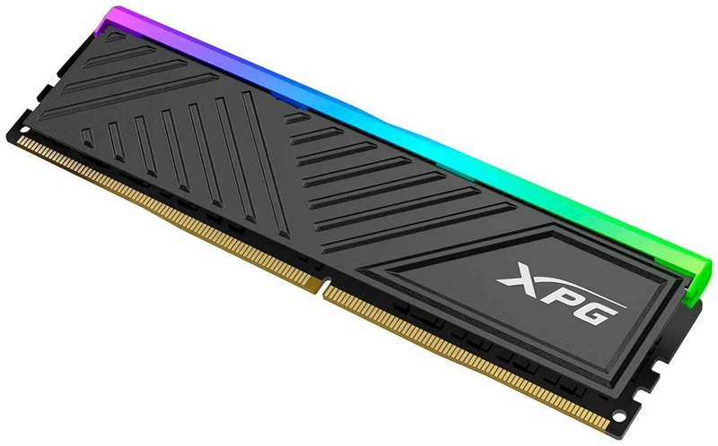 ADATA GAMMIX D35 DDR4 DIMM 8GB 3600MHz 1*8GB 18-22-22 1.35V BLACK SINGLE TRAY арт. AX4U36008G18I-SBKD35