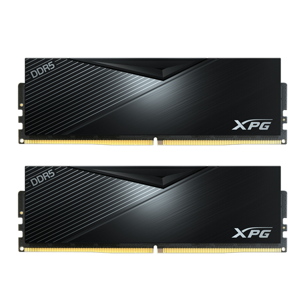 Оперативная память ADATA LANCER DDR5 DIMM 32GB 6400MHz 2*16GB 32-39-39 1.4V BLACK DUAL COLOR BOX