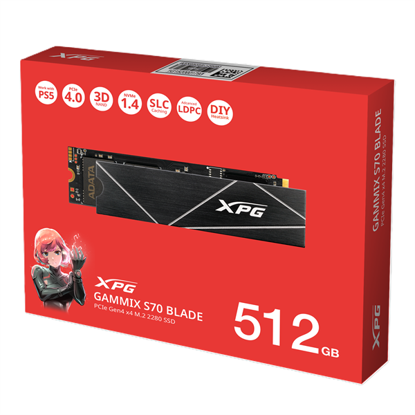 ADATA AGAMMIXS70B-512G-CS