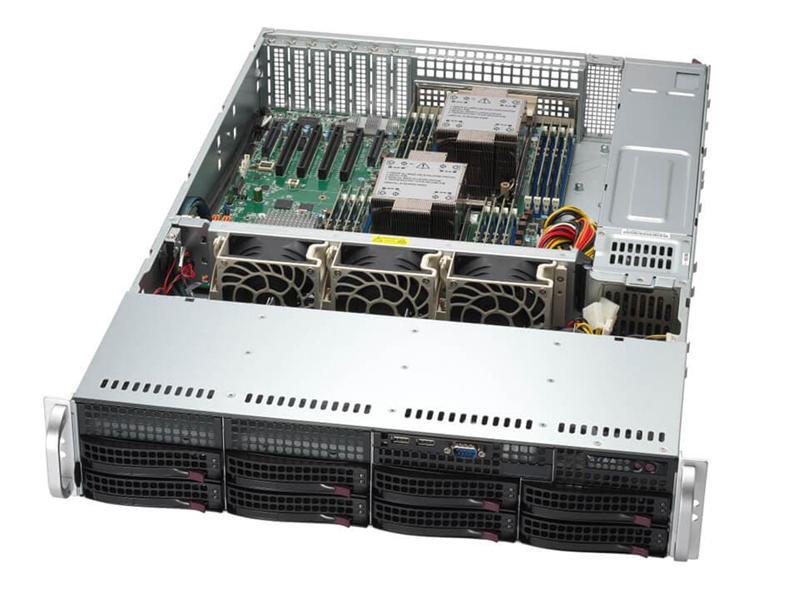 Supermicro SuperServer 2U 621P-TRT / 2x4514Y/ 2x32Gb/ 1xPM893 480GB SATA/ 2x1200W/ SFT-DCMS-Single/1st config