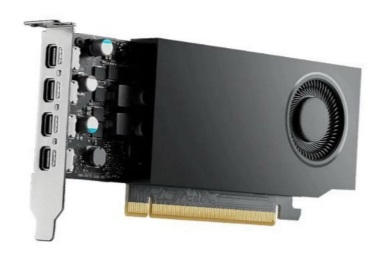 Nvidia RTX A1000 8GB GDDR6, 4x Mini DisplayPort 1.4a, 50W, FH bracket арт. 900-5G172-2280-000